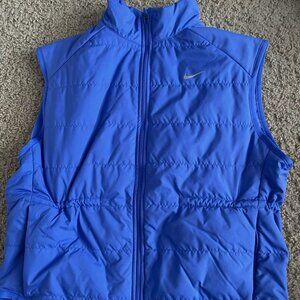 Women's Nike Therma Fit Reflective Running Vest -- EUC